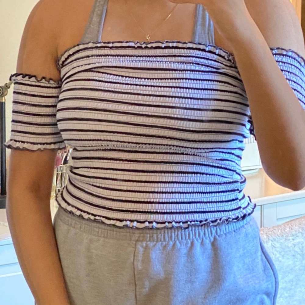 off the shoulder tube top